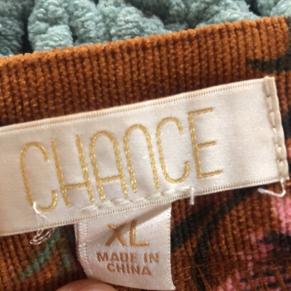 Chance floral corduroy skirt XL - Picture 5 of 6